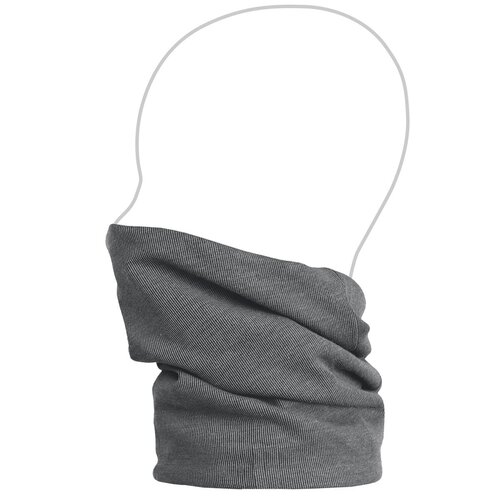 MSTRDS Rib 2in1 Beanie h.charcoal one size