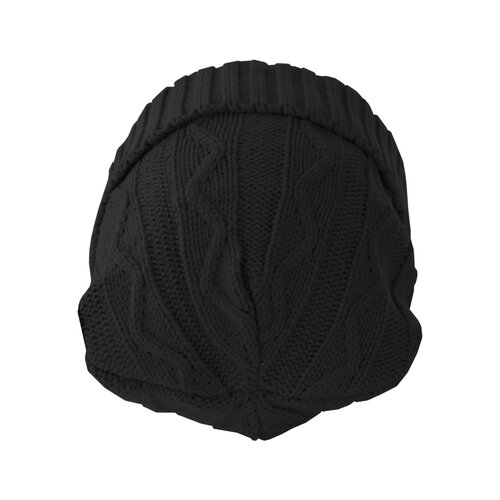 MSTRDS Beanie Cable Flap black one size
