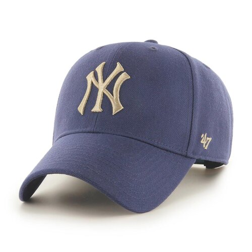 47 Brand MLB New York Yankees 47 MVP Snapback Cap Light Navy/Gold