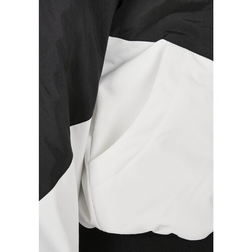 Urban Classics Ladies Padded 2-Tone Batwing Jacket black/white 5XL