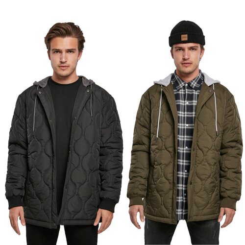 Urban Classics Quilted Hooded Jacket