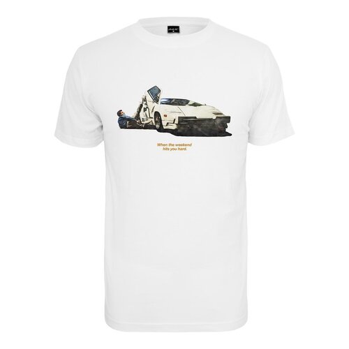 Mister Tee Weekend Wolf Tee white XXL