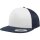 Flexfit Foam Trucker with White Front nvy/wht/nvy