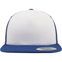 Flexfit Foam Trucker with White Front roy/wht/roy