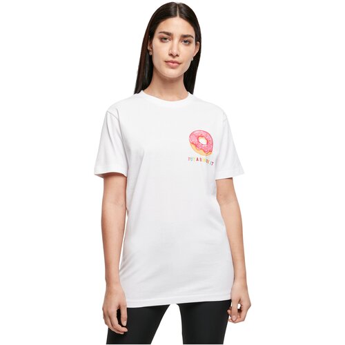 Mister Tee Ladies Ring On It Tee white S