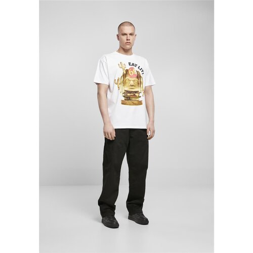 Mister Tee Eat Lit Oversize Tee white XXL