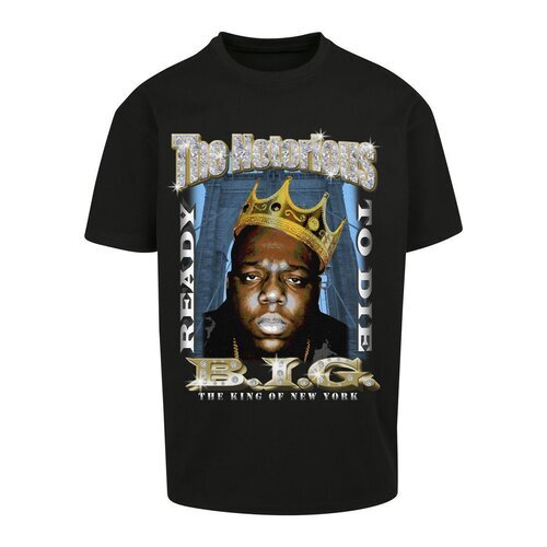 Mister Tee Biggie Crown Oversize Tee black XS