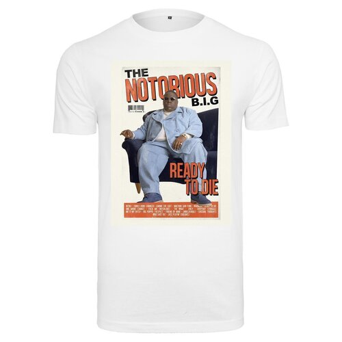 Mister Tee Biggie Magazine Cover Tee white XXL