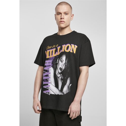 Mister Tee Aaliyah One In A Million Oversize Tee black XXL