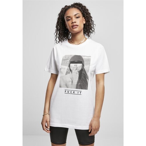 Mister Tee Ladies F#?KIT Tee white XS