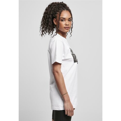 Mister Tee Ladies Pray Tee white XXL