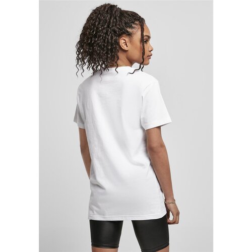 Mister Tee Ladies Pray EMB Tee white M