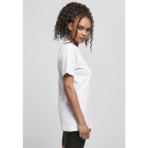 Mister Tee Ladies Pray EMB Tee white M