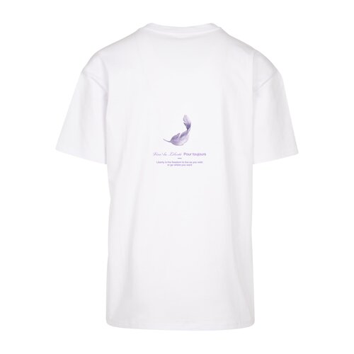 Mister Tee Vive la Liberte Oversize Tee white L