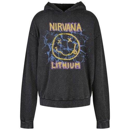 Mister Tee Lithium Oversize Hoody acid black S