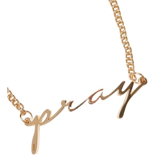 Mister Tee Pray Bracelet gold L/XL