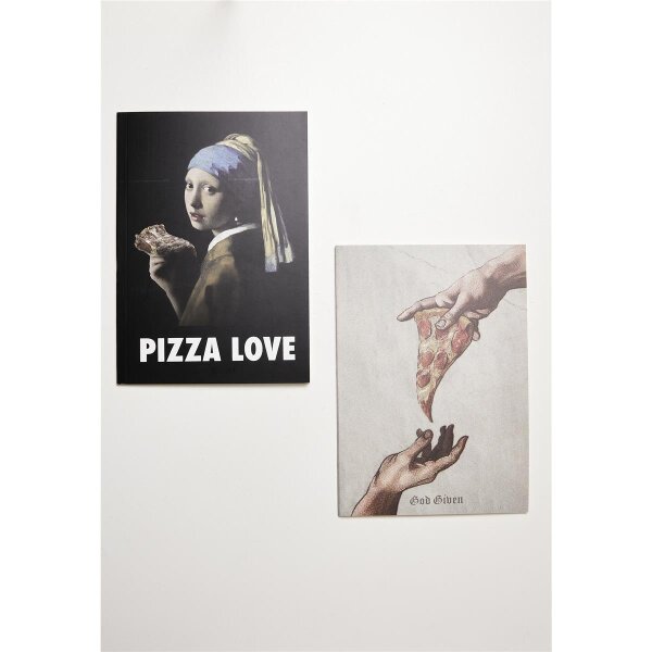 Mister Tee Pizza Art Exercise Book 2-Pack