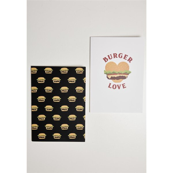 Mister Tee Burger Love Exercise Book 2-Pack