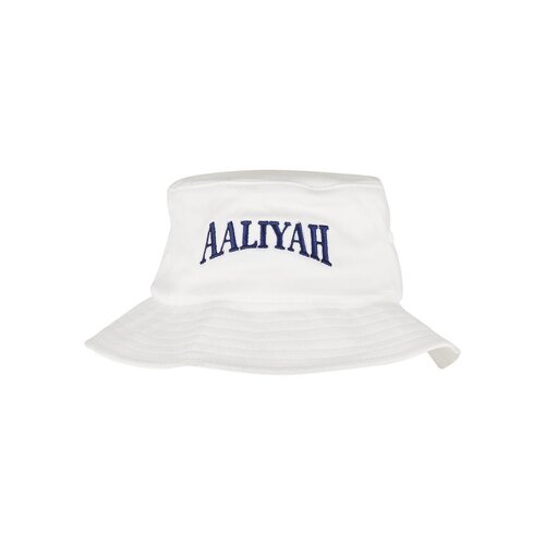 Mister Tee Aaliyah Logo Bucket Hat white one size