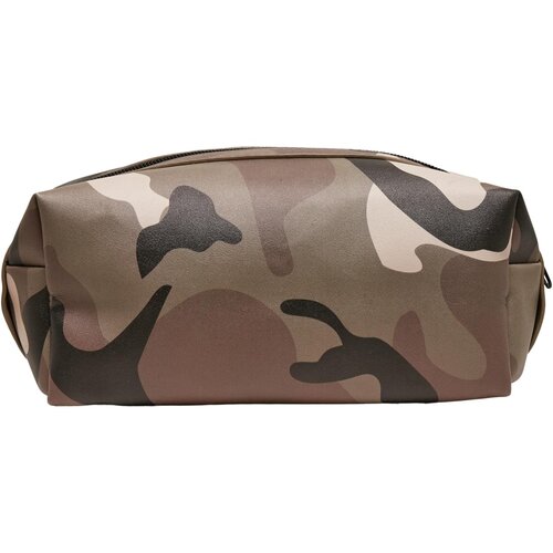 Urban Classics Synthetic Leather Camo Cosmetic Pouch browncamo one size