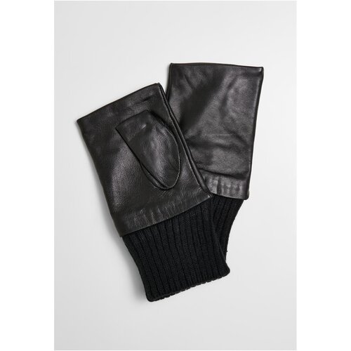 Urban Classics Half Finger Synthetic Leather Gloves