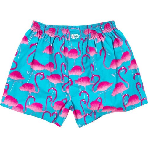 Lousy Livin Flamingo Boxershorts 2 Pack Black/Blue S