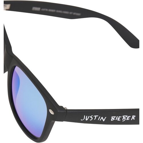 Mister Tee Justin Bieber Sunglasses MT black/blue one size