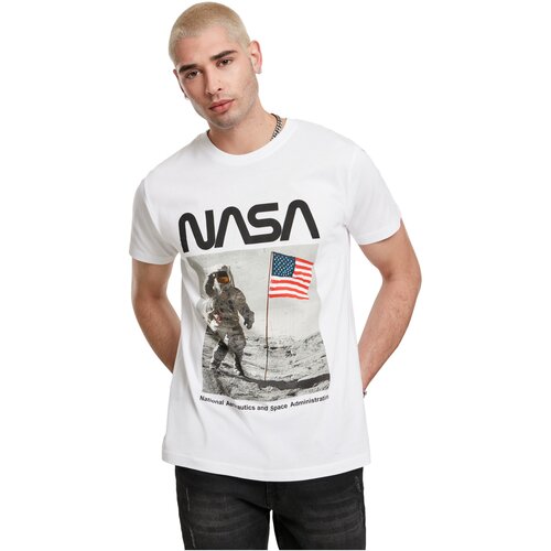 Mister Tee NASA Moon Man Tee white S