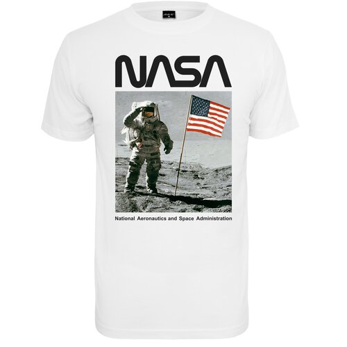 Mister Tee NASA Moon Man Tee white S