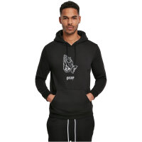 Mister Tee Dark Pray Hoody black XXL