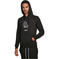 Mister Tee Dark Pray Hoody black XXL