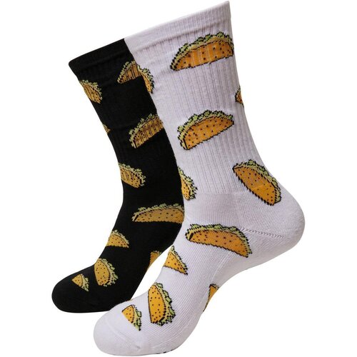 Mister Tee Taco Socks 2-Pack