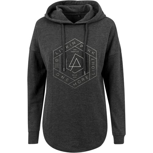 Merchcode Ladies Linkin Park OML Oversize Hoody charcoal XS