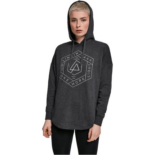 Merchcode Ladies Linkin Park OML Oversize Hoody charcoal XS