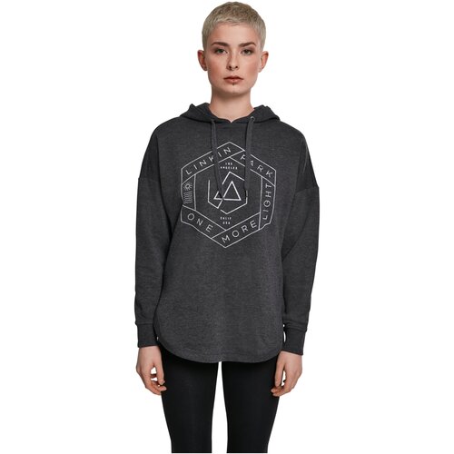 Merchcode Ladies Linkin Park OML Oversize Hoody charcoal XS