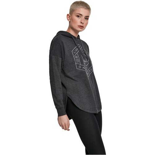 Merchcode Ladies Linkin Park OML Oversize Hoody charcoal XS