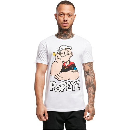 Merchcode Popeye Logo And Pose Tee