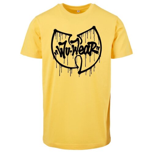 Wu-Wear Wu Wear Dripping Logo Tee yellow XS