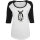 Merchcode Ladies Brandalised - Banksy´s Graffiti Ape Raglan Tee