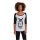 Merchcode Ladies Brandalised - Banksy´s Graffiti Ape Raglan Tee