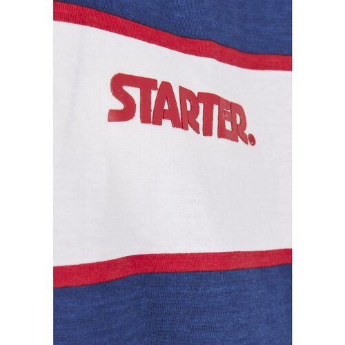 Starter Logo Striped Tee white/blue XS