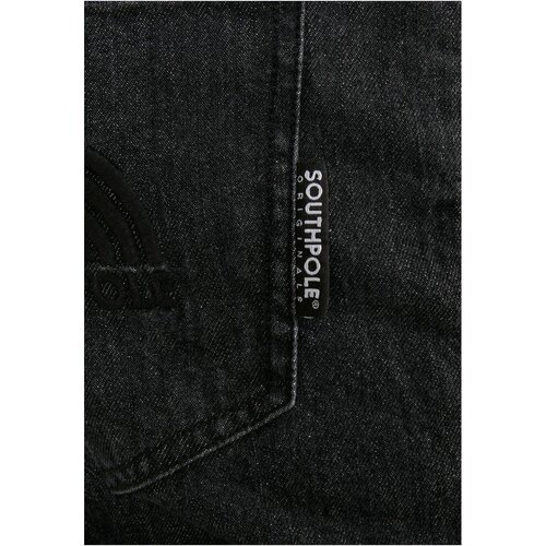 Southpole Turn Up Denim black washed 31