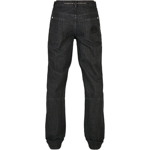 Southpole Turn Up Denim black washed 31