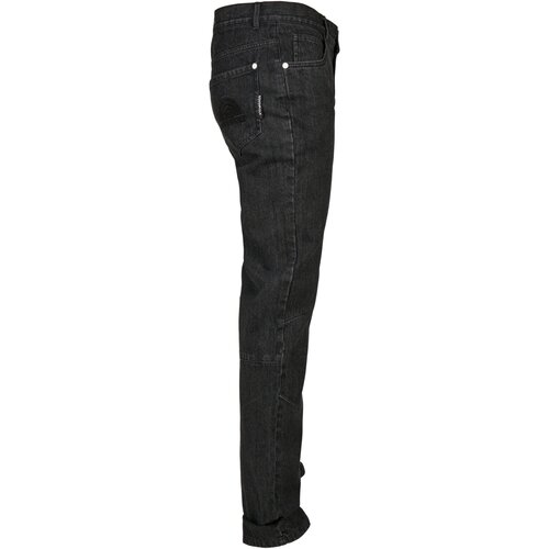 Southpole Turn Up Denim black washed 31