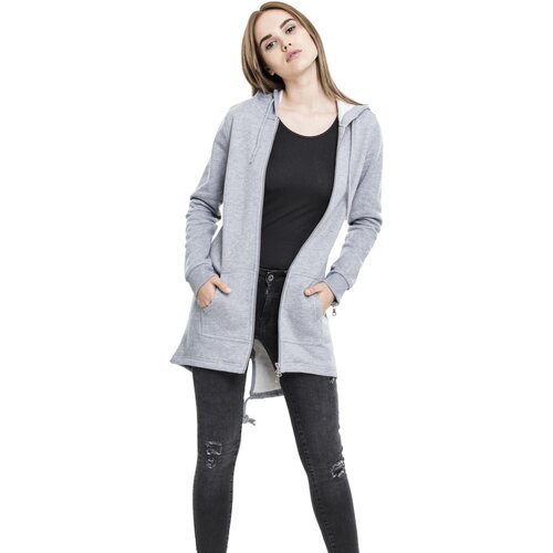 Urban Classics Ladies Sweat Parka grey 3XL