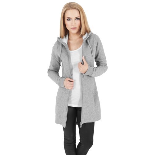 Urban Classics Ladies Sweat Parka grey 3XL