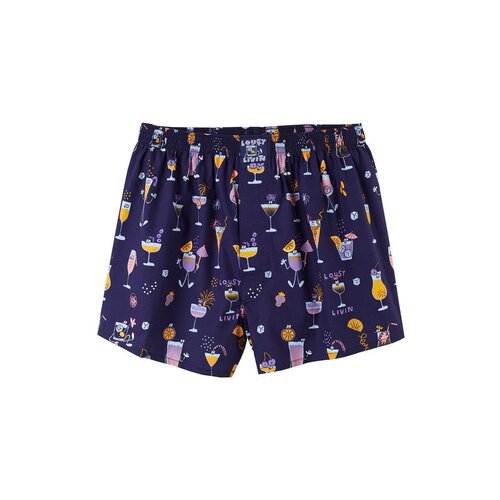 Lousy Livin Boxershorts Cocktails Navy XS