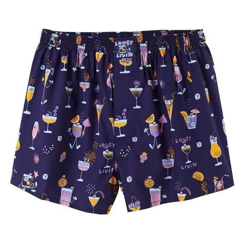 Lousy Livin Boxershorts Cocktails Navy S