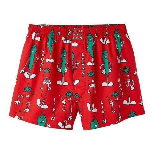 Lousy Livin Boxershorts Chilli Red S