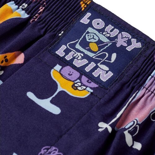 Lousy Livin Boxershorts Coconut & Cocktail White / Navy M